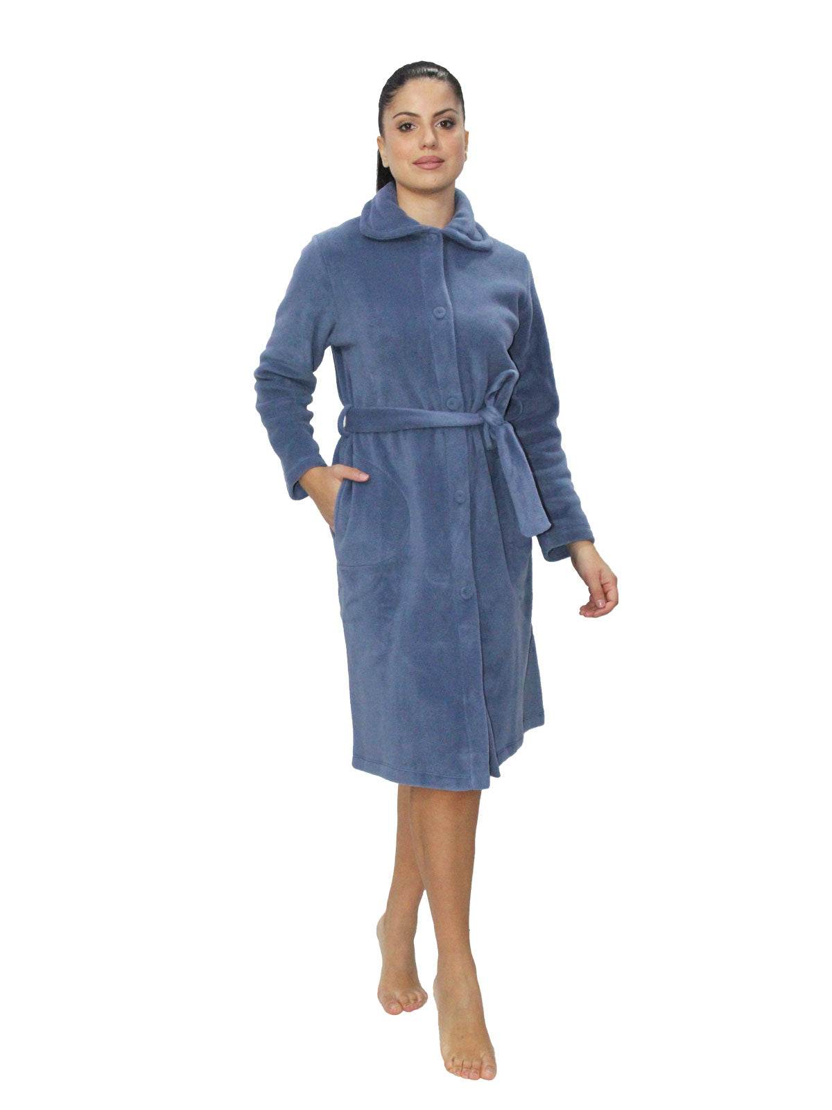 Vestaglia Abbottonata Donna I2560 Fida - evabiancheria